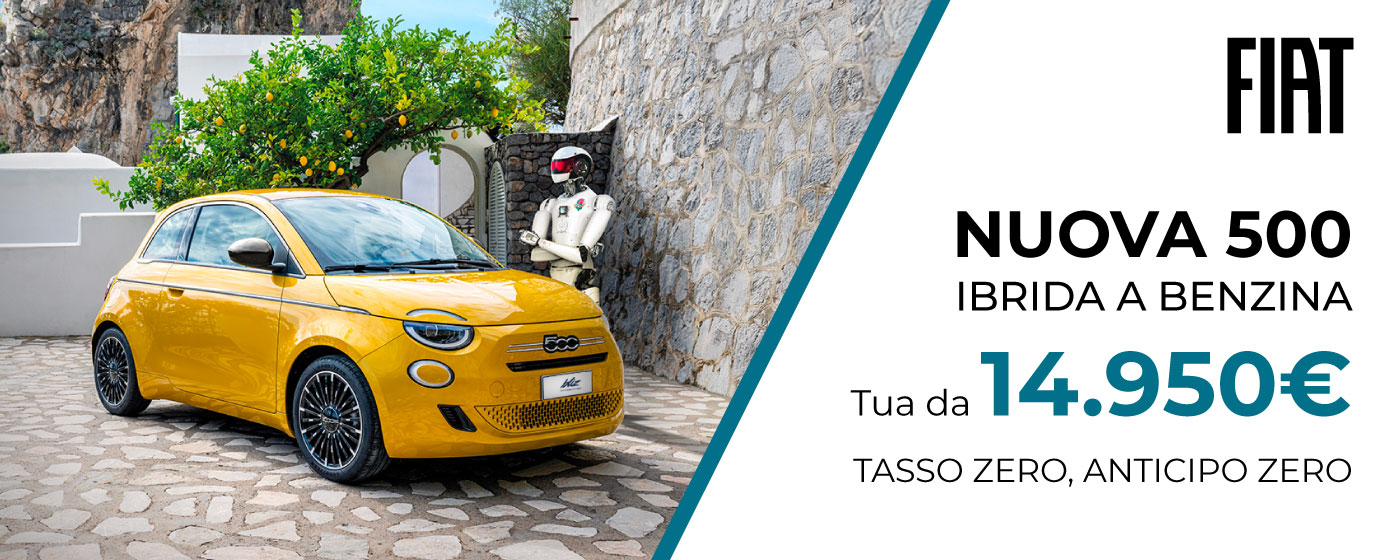 NUOVA FIAT 500 IBRIDA | PROMO DEL MESE
