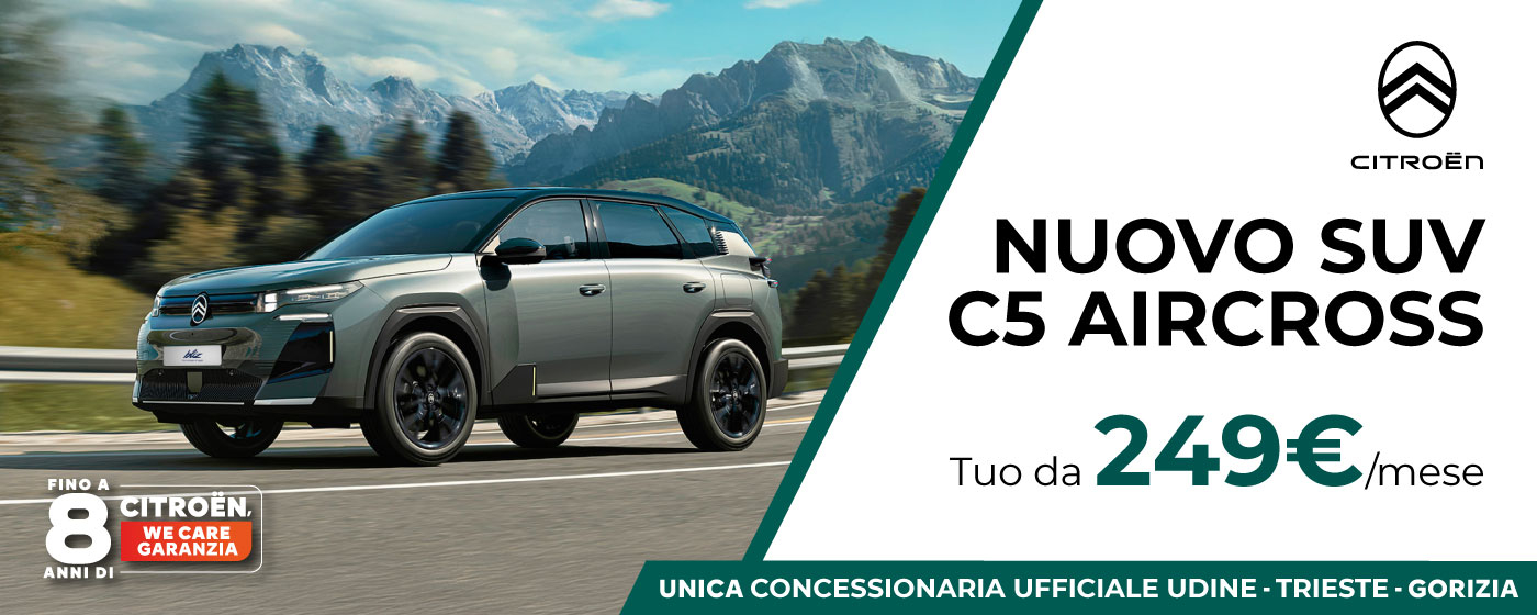 NUOVO SUV C5 AIRCROSS | PROMO DEL MESE
