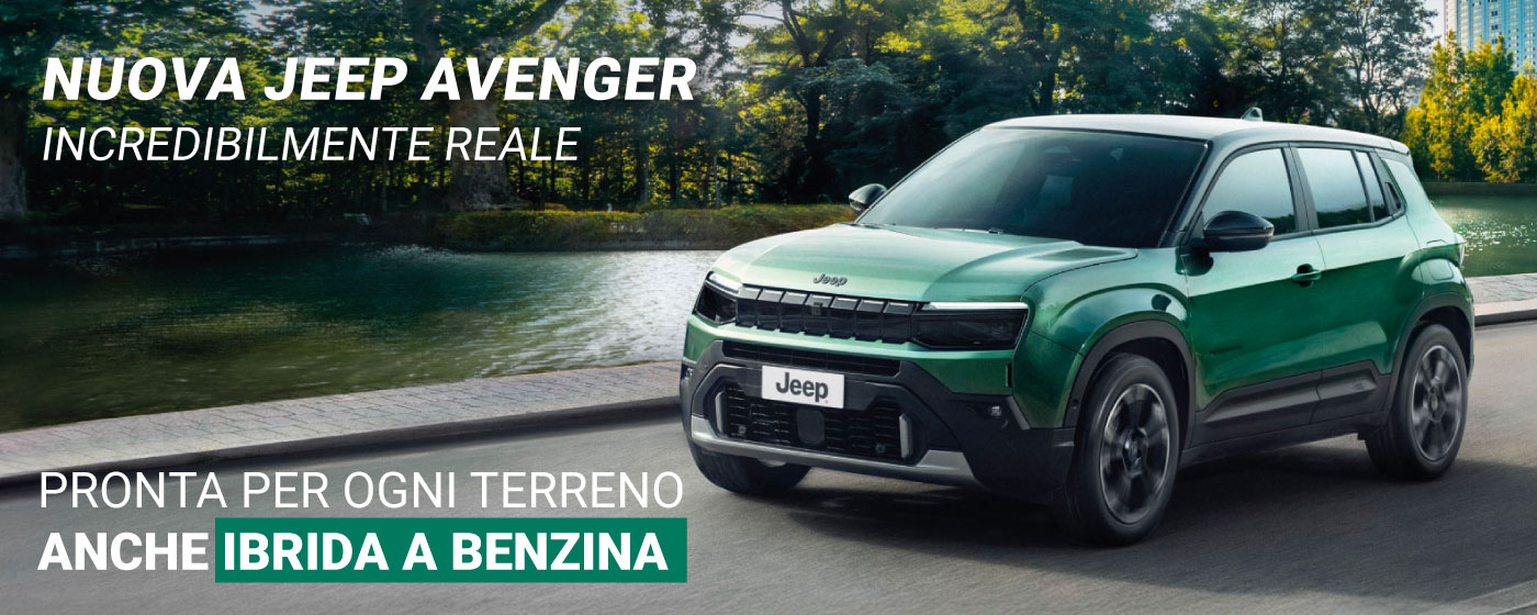 NUOVA JEEP AVENGER | ALWAYS ON