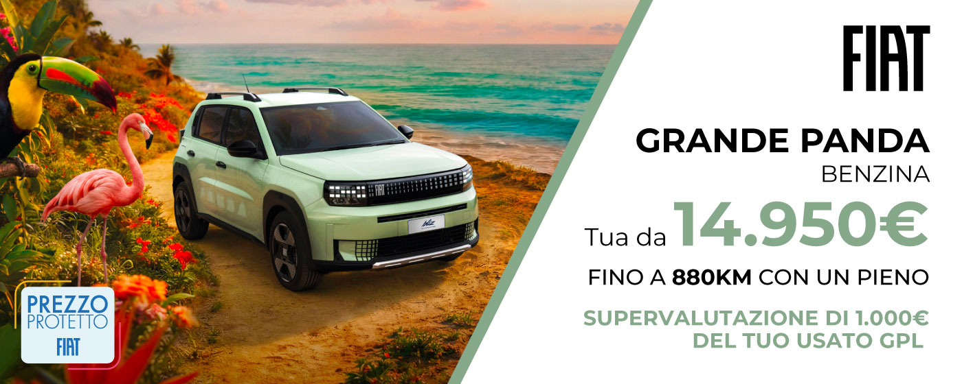 FIAT NUOVA GRANDE PANDA | PROMO DEL MESE