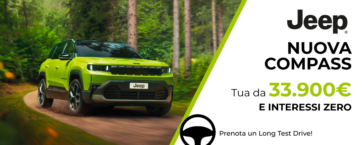 NUOVA JEEP COMPASS | PROMO DEL MESE