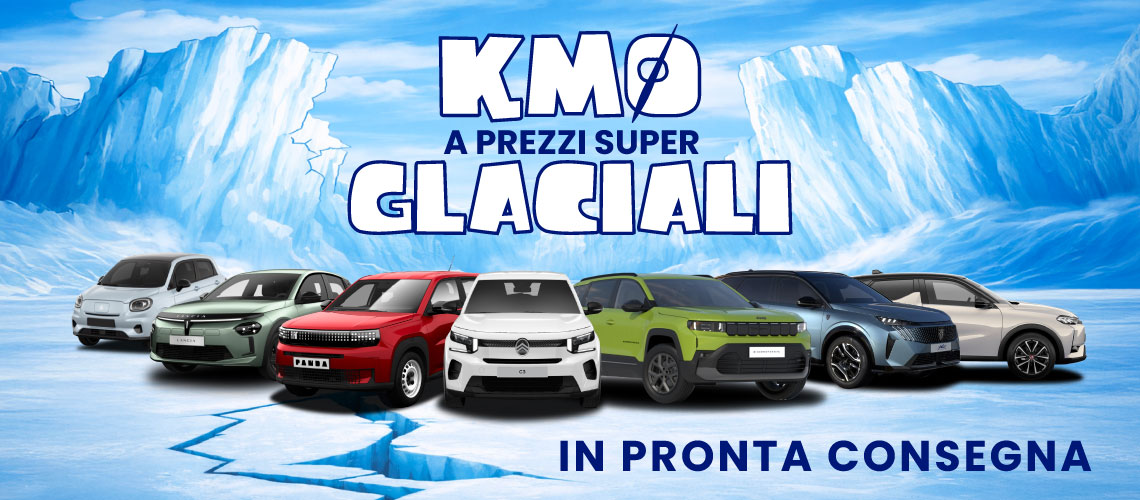 Scopri la selezione di vetture KM0