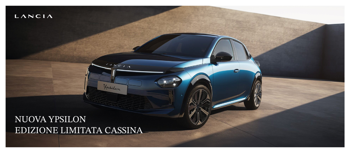Nuova Lancia Ypsilon | Edizione limitata elettrica firmata Cassina.