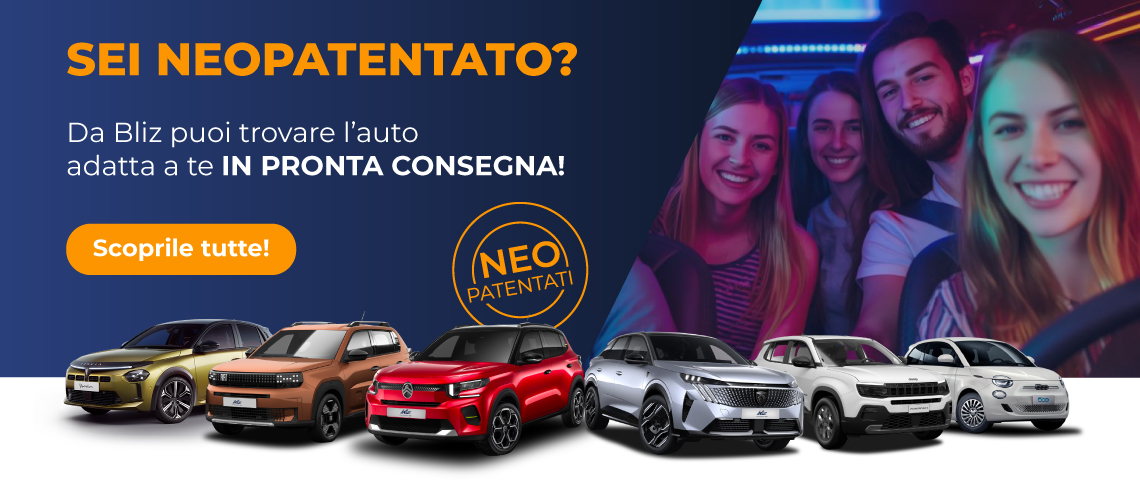 Auto per neopatentati | In pronta consegna da Bliz