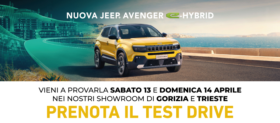 JEEP AVENGER | NUOVA E-HYBRID