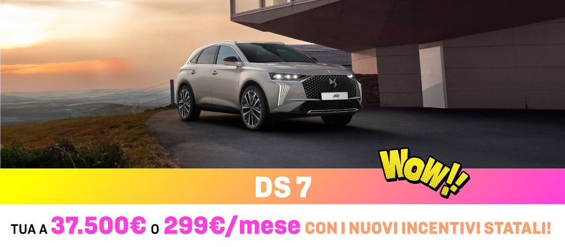 DS 7 | Promozione del mese
