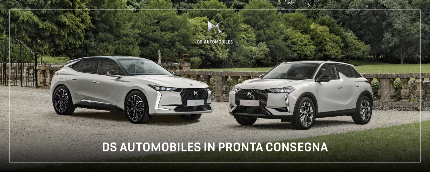 Vetture DS Automobiles in pronta consegna!