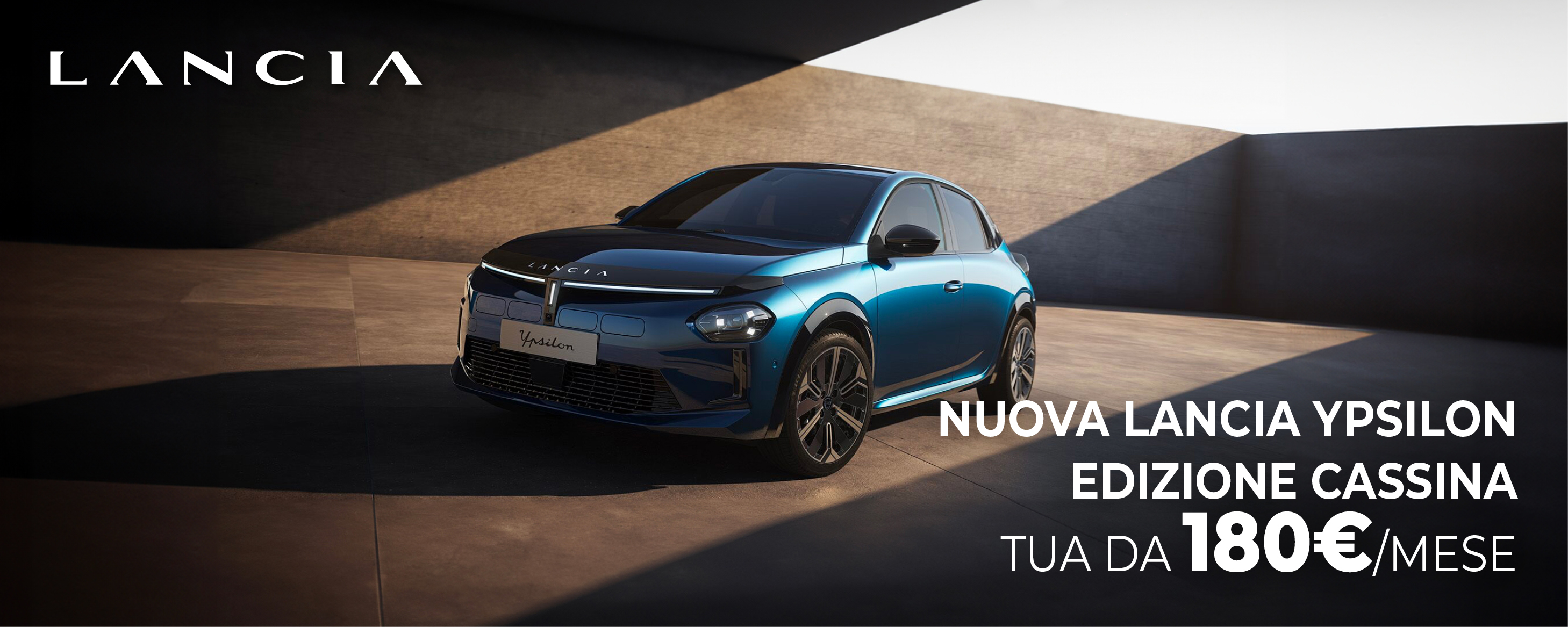 NUOVA LANCIA YPSILON EDIZIONE CASSINA | TUA DA 25.000€ O 180€/MESE
