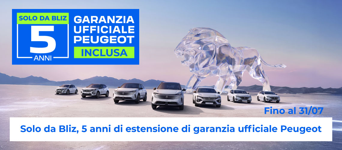 Solo da Bliz, 5 anni di estensione di garanzia inclusi