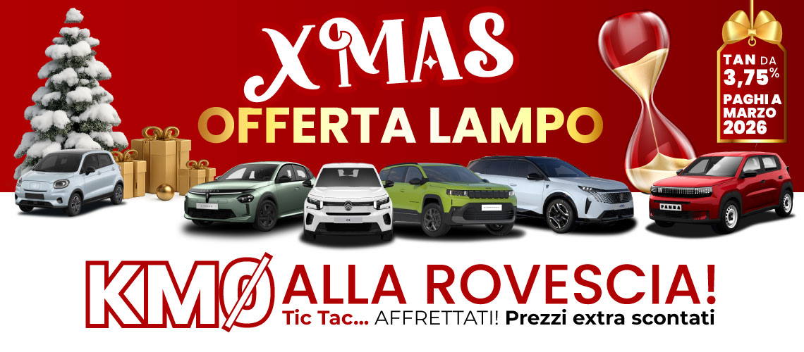 Scopri la selezione di vetture KM0