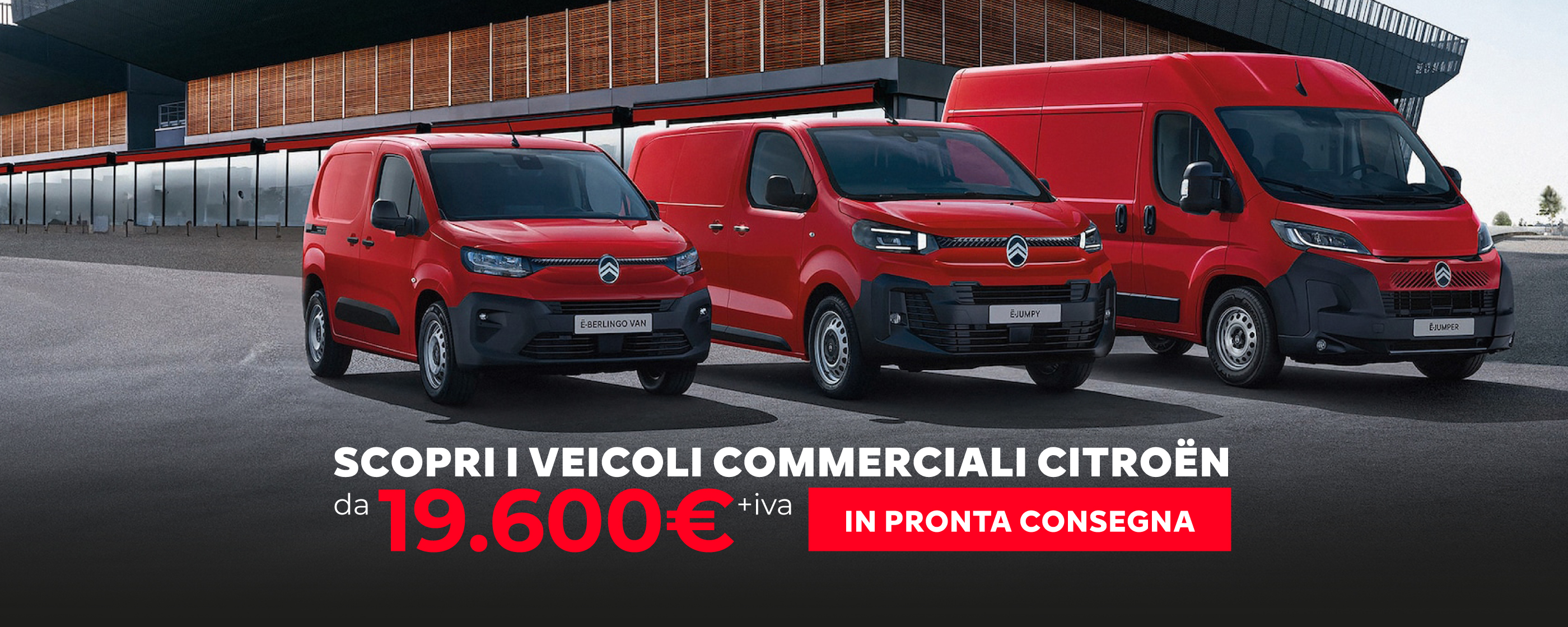 Veicoli Commerciali Citroën in PRONTA CONSEGNA da 19.600€!