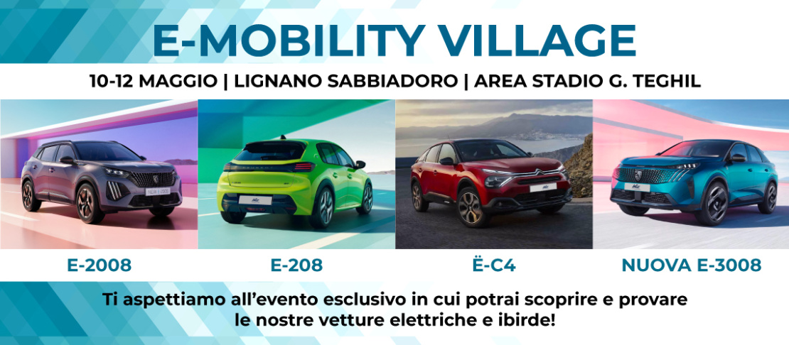 Bliz all'E-Mobility Village di Lignano Sabbiadoro | 10-12 Maggio 2024
