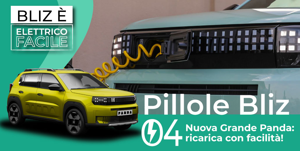 Nuova Grande Panda, ricarica con facilità!
