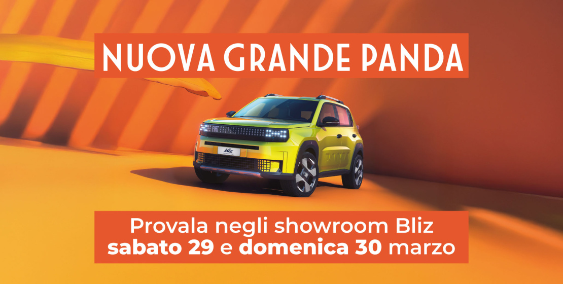 NUOVA FIAT GRANDE PANDA IN ANTEPRIMA!
