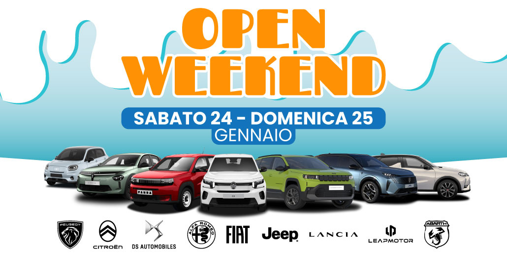 Porte Aperte | Sabato 24 e domenica 25 gennaio!