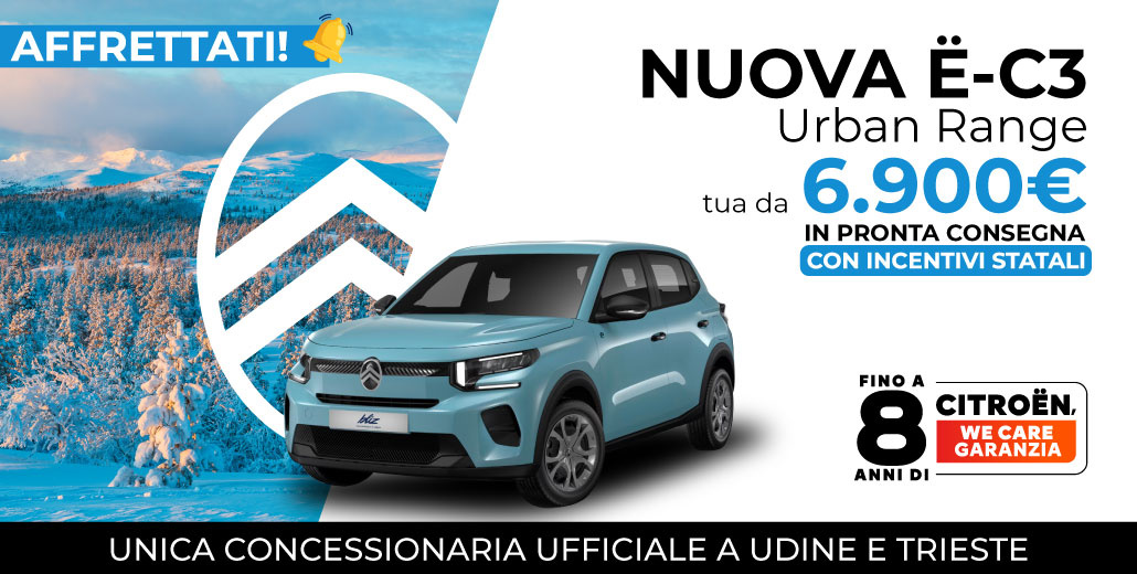 NUOVA CITROËN C3 | TUA DA 6.900€