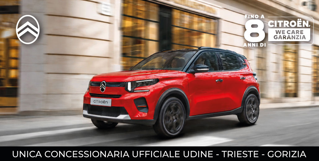 NUOVA CITROËN C3 | TUA DA 49€/MESE E TUTTE LE OPZIONI AL 50%