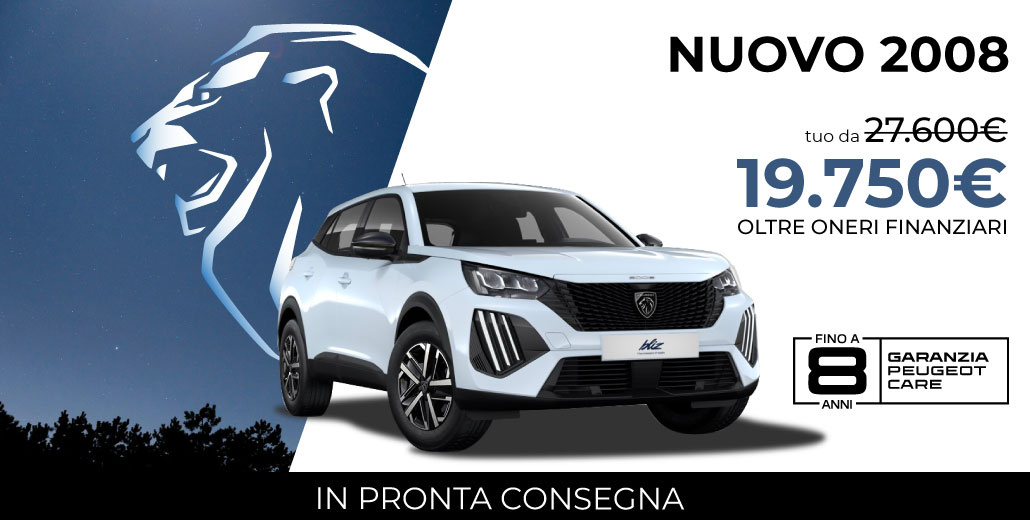 NUOVO PEUGEOT 2008 | TUO DA 19.750€