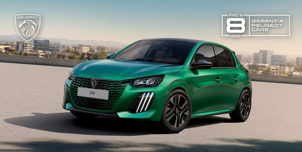 NUOVA PEUGEOT 208 LUMIERE | TUA DA 109€/MESE