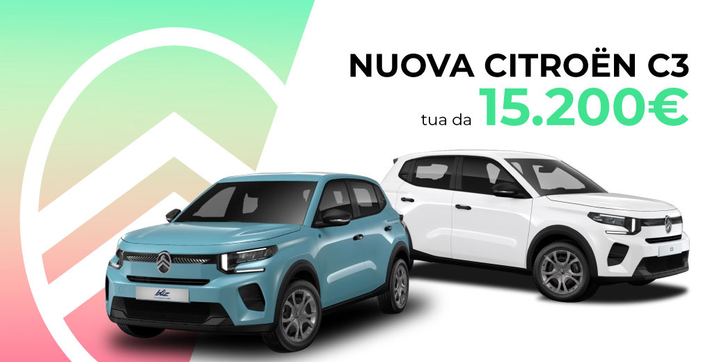 NUOVA CITROËN C3 | TUA DA 15.200€