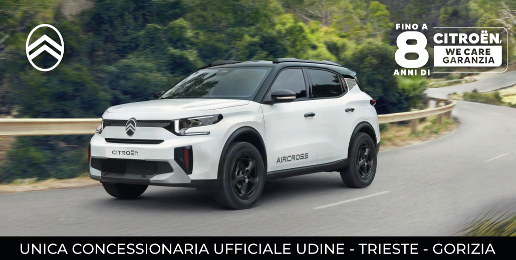 NUOVO SUV CITROËN C3 AIRCROSS | TUO DA 99€/MESE