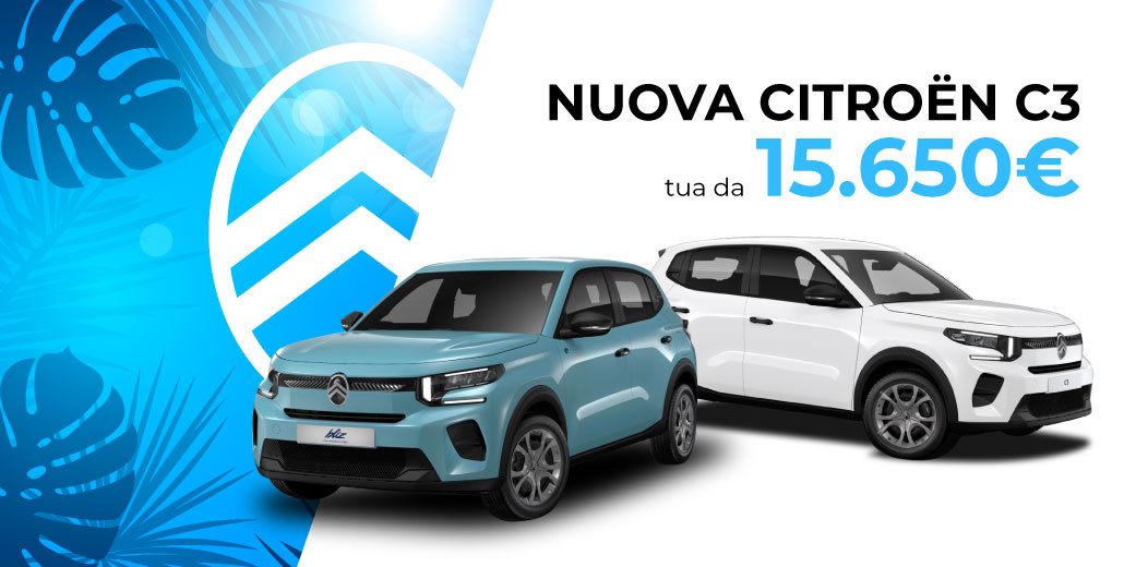 NUOVA CITROËN C3 | TUA DA 15.650€