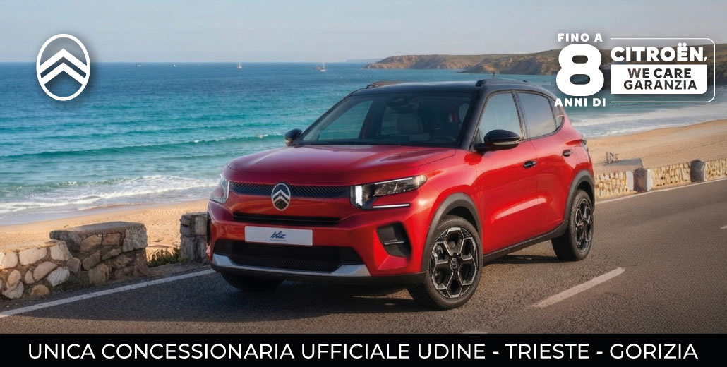 NUOVA CITROËN C3 | TUA DA 49€/MESE E TUTTE LE OPZIONI AL 50%