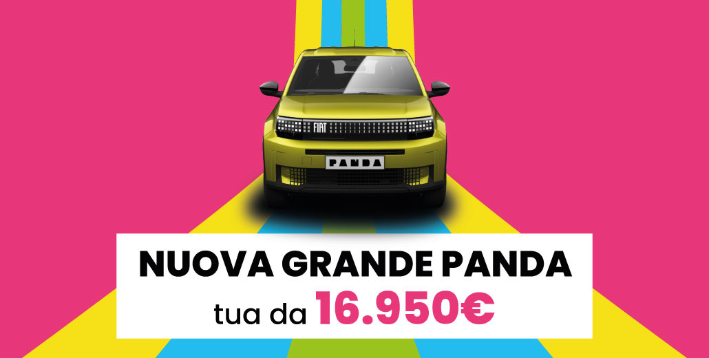 FIAT NUOVA GRANDE PANDA HY | TUA DA 16.950€