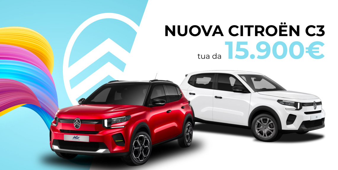 NUOVA CITROËN C3 | TUA DA 15.900€
