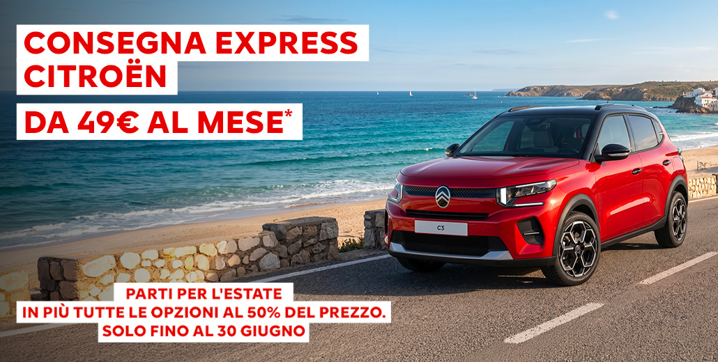NUOVA CITROËN C3 | TUA DA 14.900€ o 49€/MESE