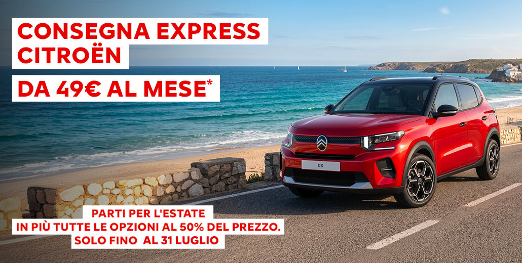 NUOVA CITROËN C3 | TUA DA 14.900€ o 49€/MESE