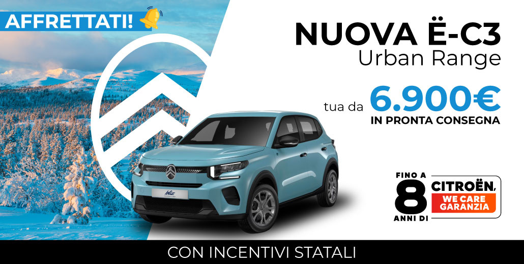 NUOVA CITROËN C3 | TUA DA 6.900€